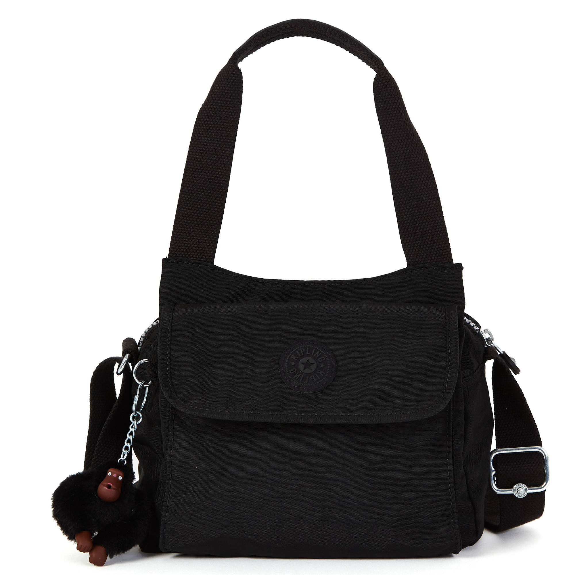 Kipling Felix S Small Satchel Crossbody Bag Black Hb 6605 Monkey 9x8 Kipling Felix S Small Satchel Crossbody Bag Black Hb 6605 Monkey 9x8