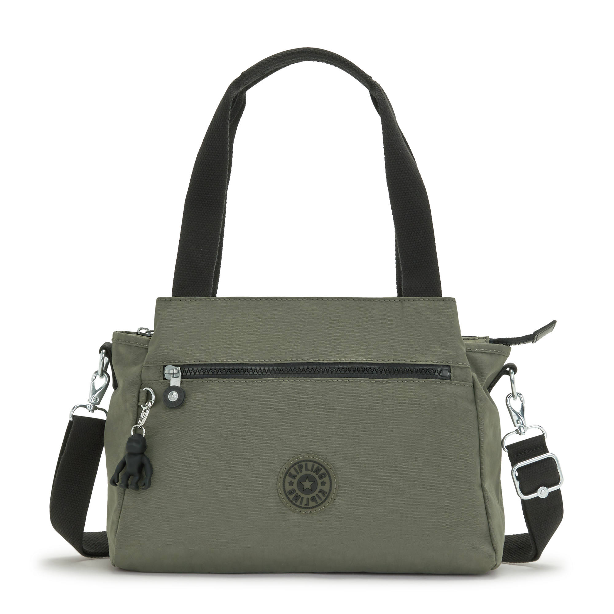 Elysia Handbag Kipling Elysia Handbag Gleaming Green Large