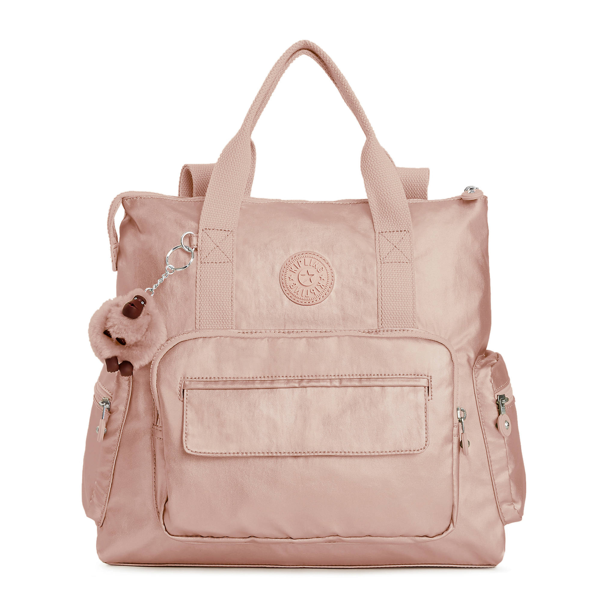 kipling rose gold bag