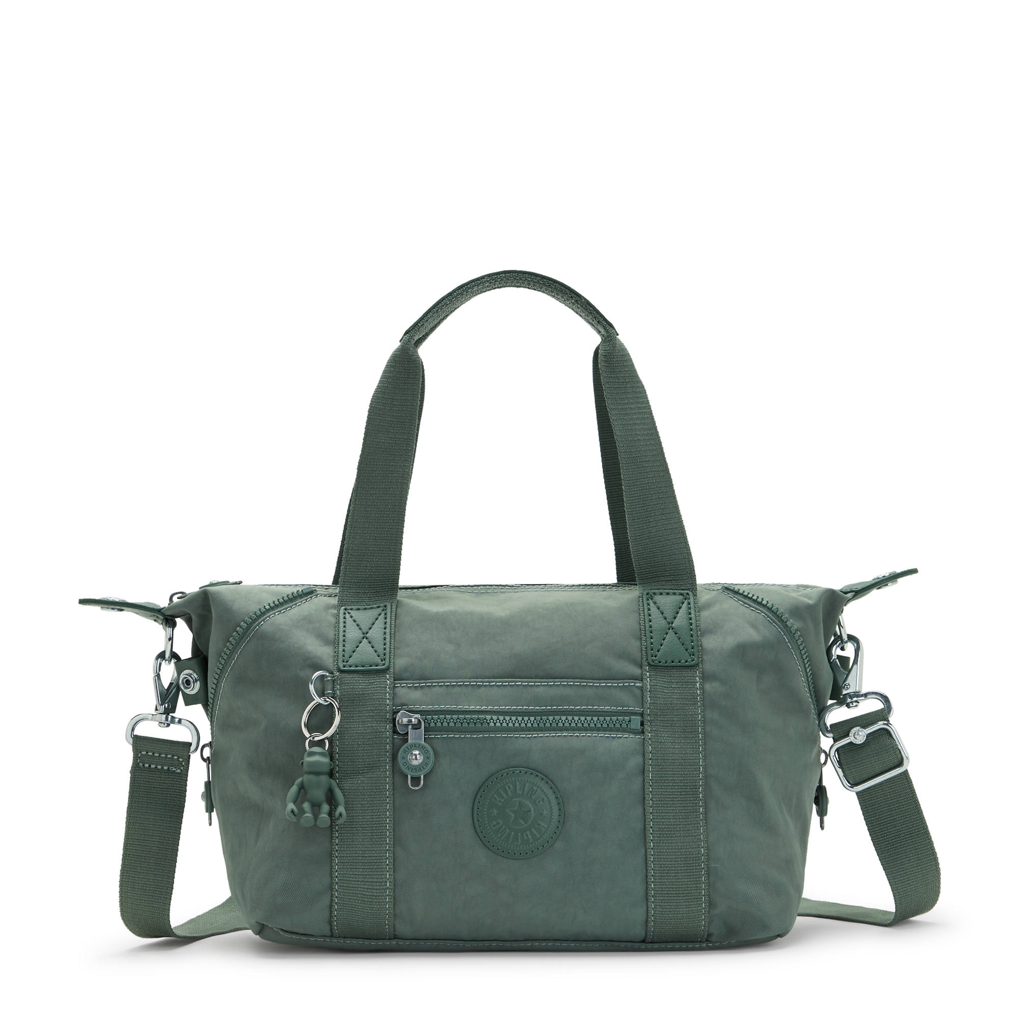 Art Mini Shoulder Bag, Faded Green, large-zoomed