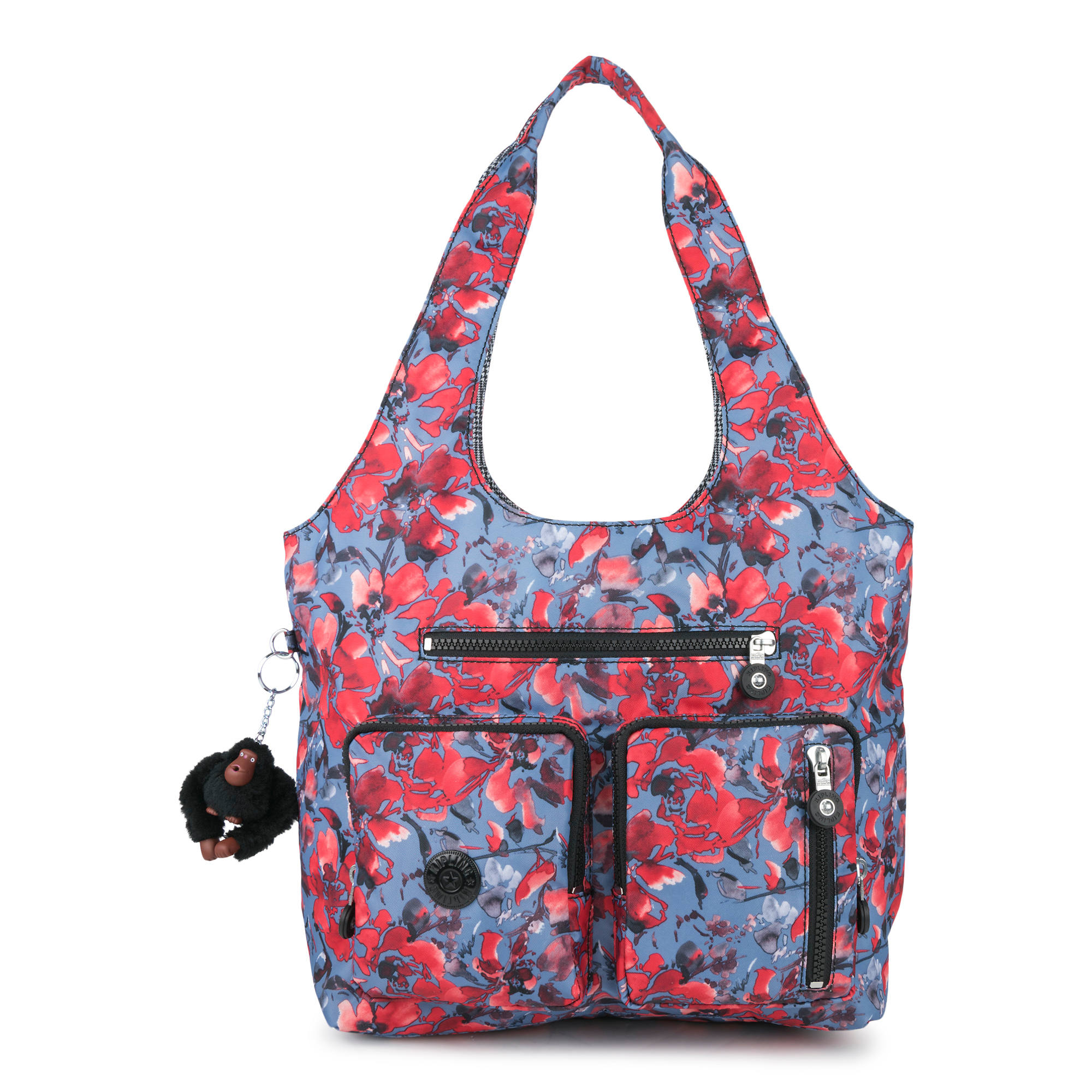 kipling floral bag