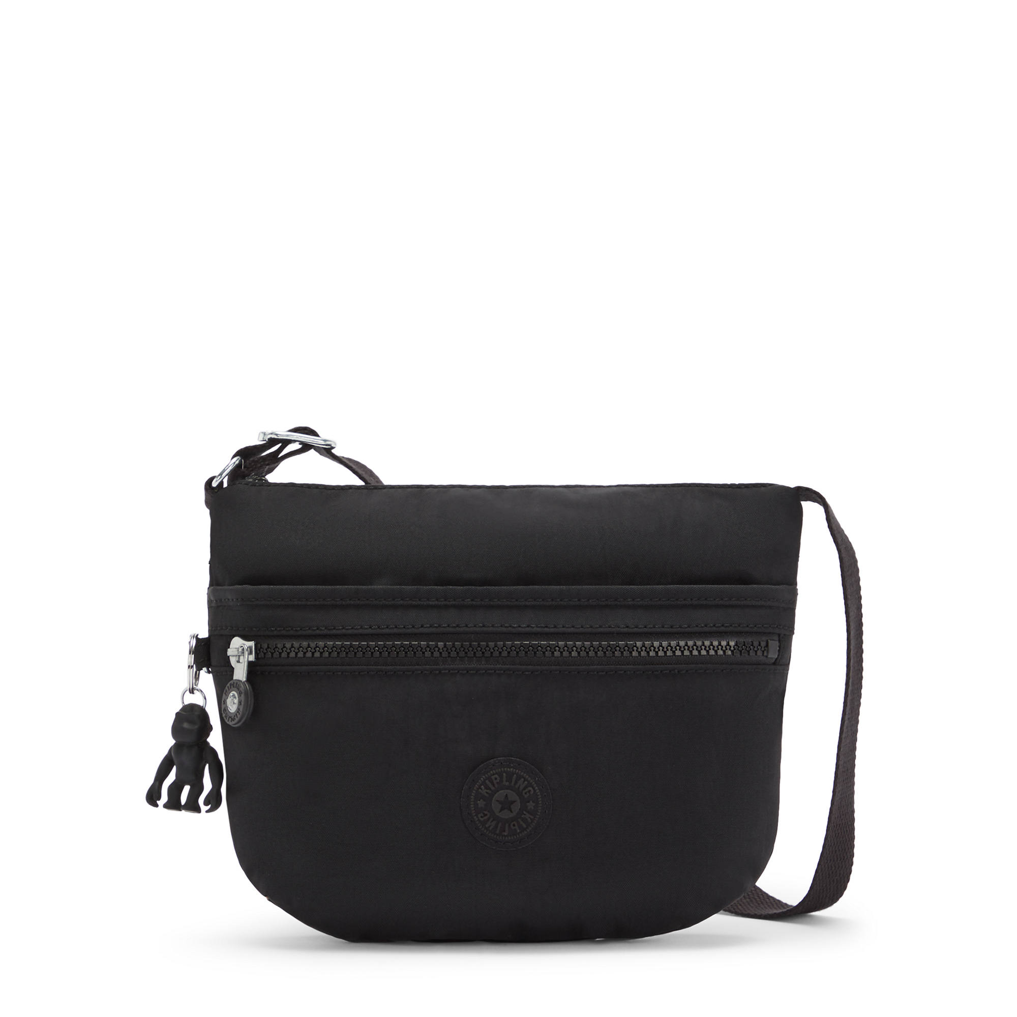 Arto Small Crossbody Bag, Black Noir, large-zoomed