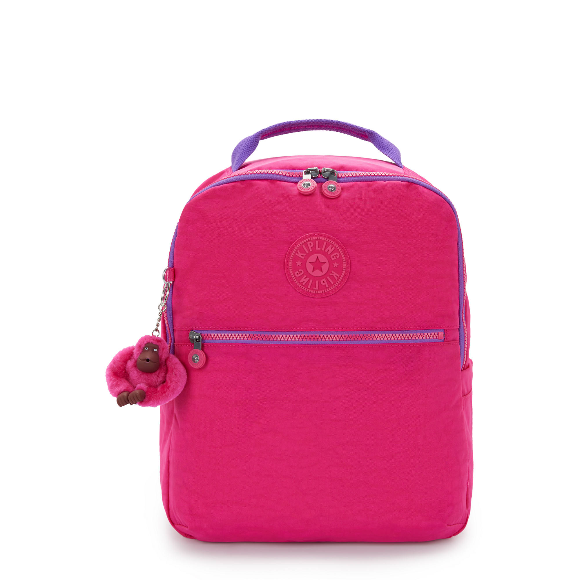 Рюкзак для ноутбука Kipling Shelden 15 ярко-розовый