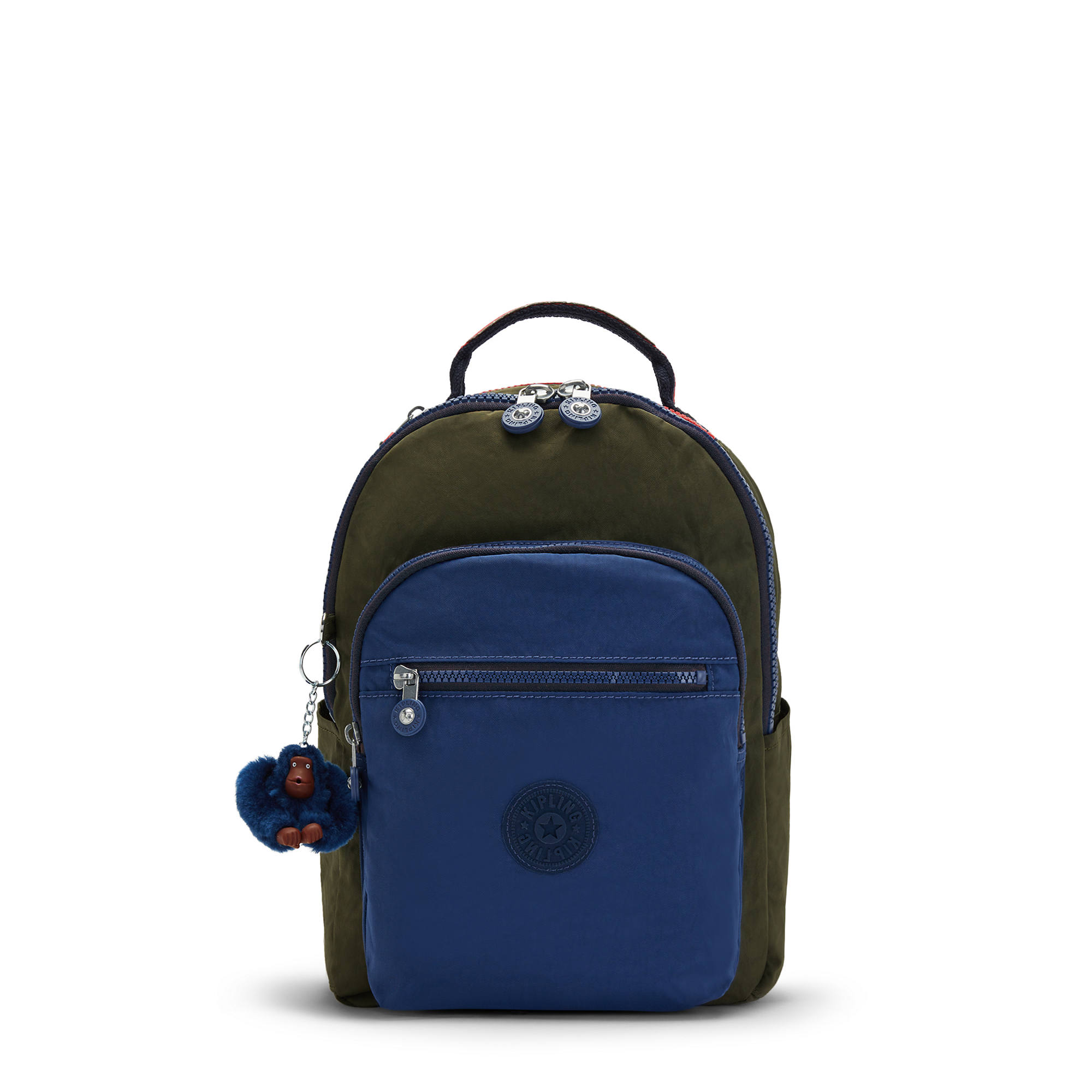 Seoul Small Tablet Backpack, Seaweed Green Blue, large-zoomed