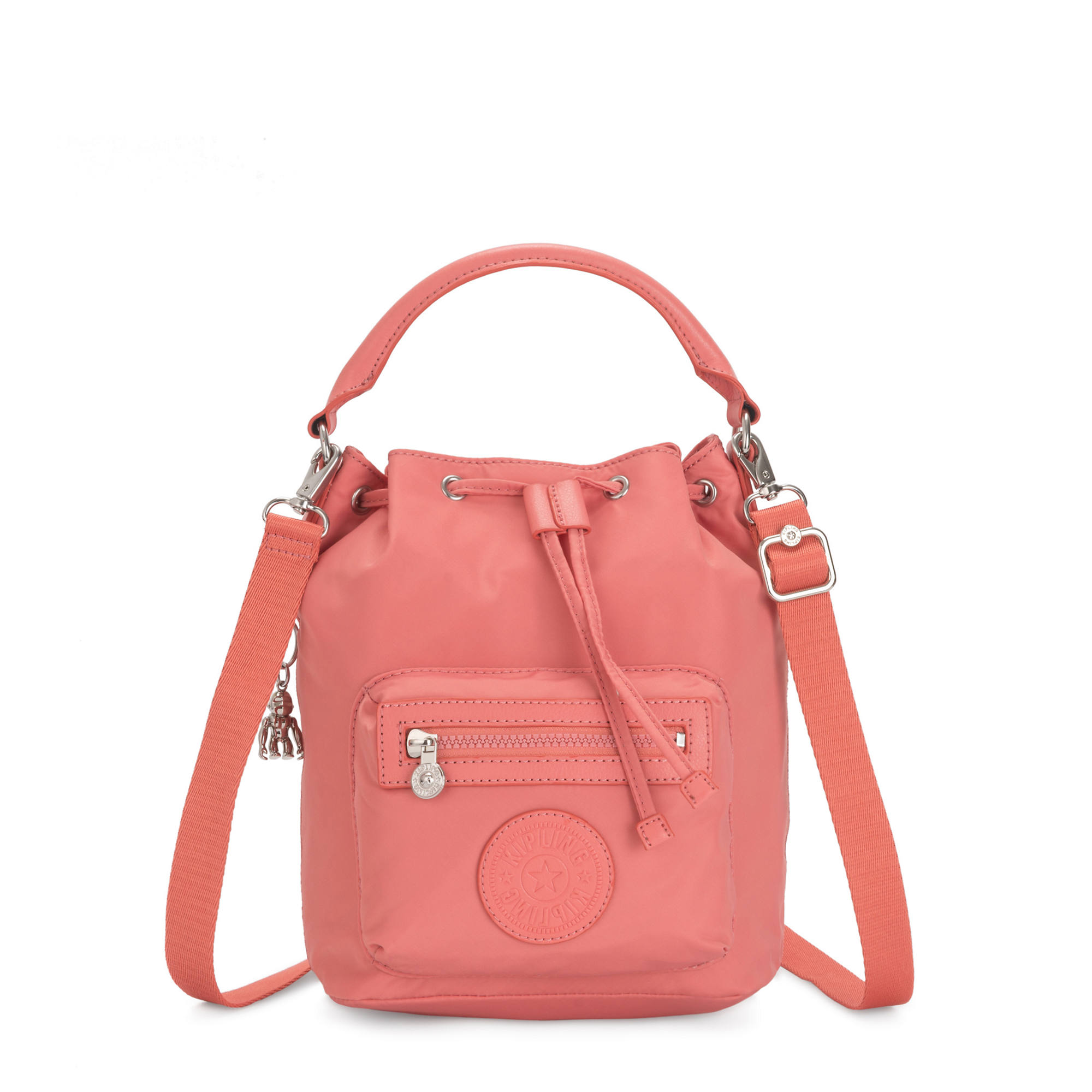 Violet Small Convertible Bag,Coral Pink,large-zoomed