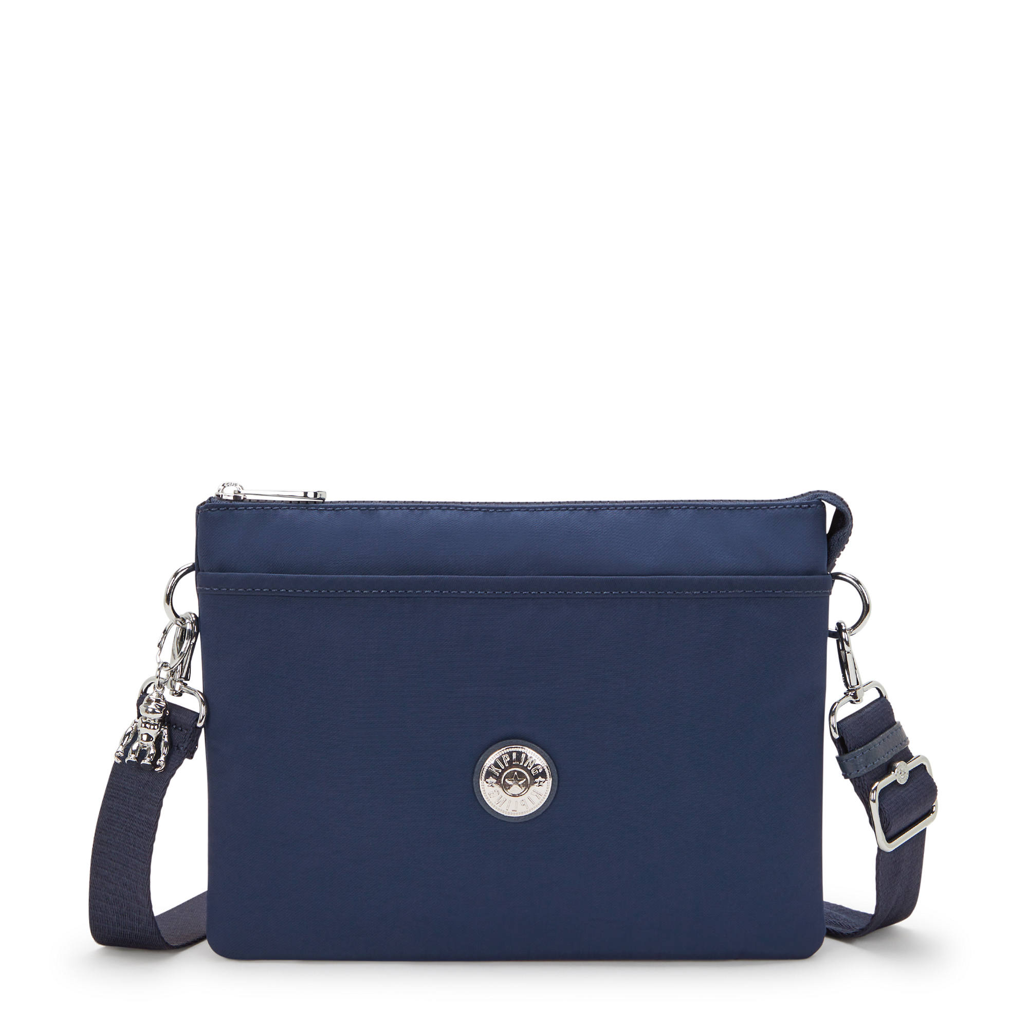 Kipling NWNT dark blue newest metallic nylon crossbody