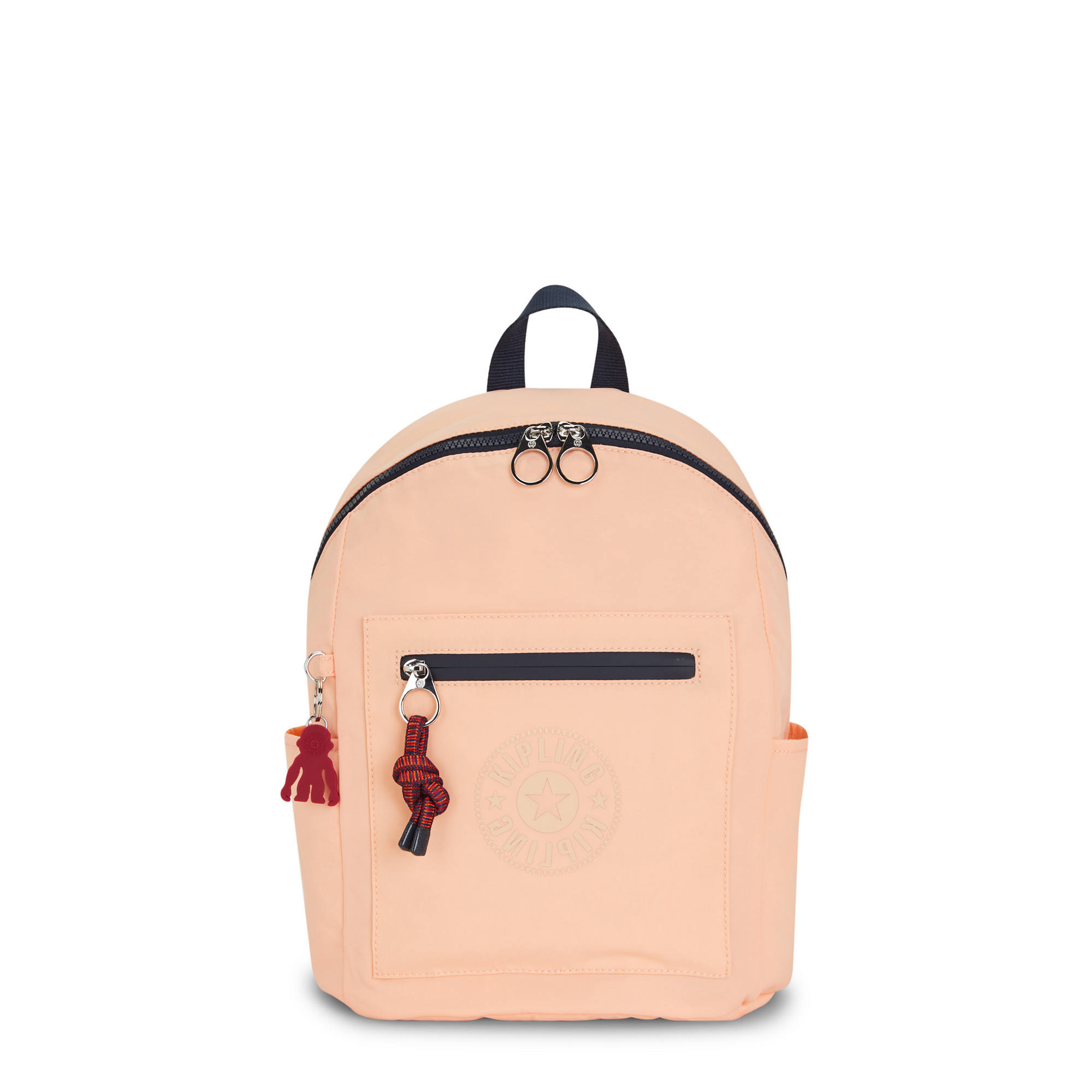 Kipling Destry Backpack Mel Peach Strap