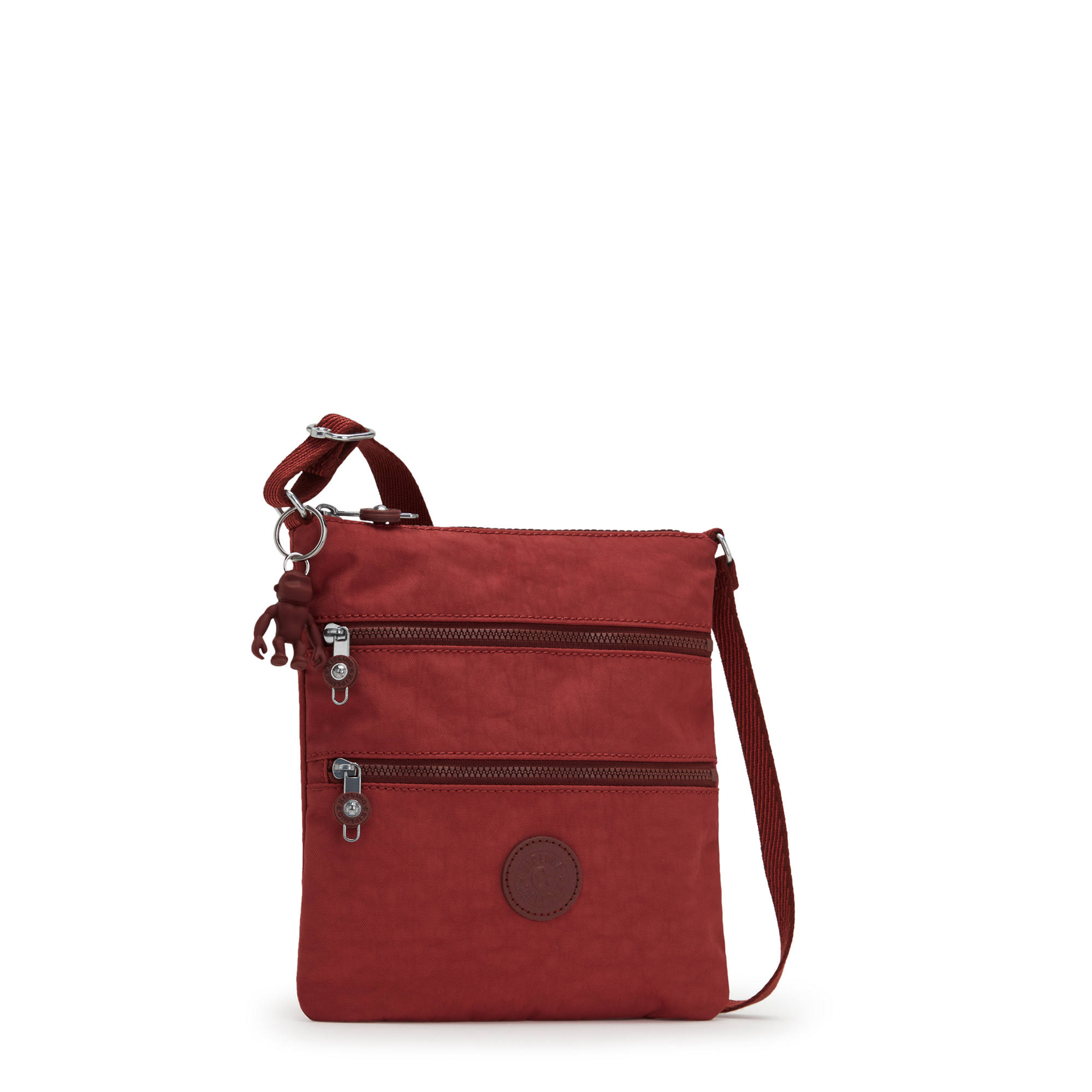 Kipling Women's Keiko Crossbody Mini Bag Zip Pockets Monkey Keychain | eBay