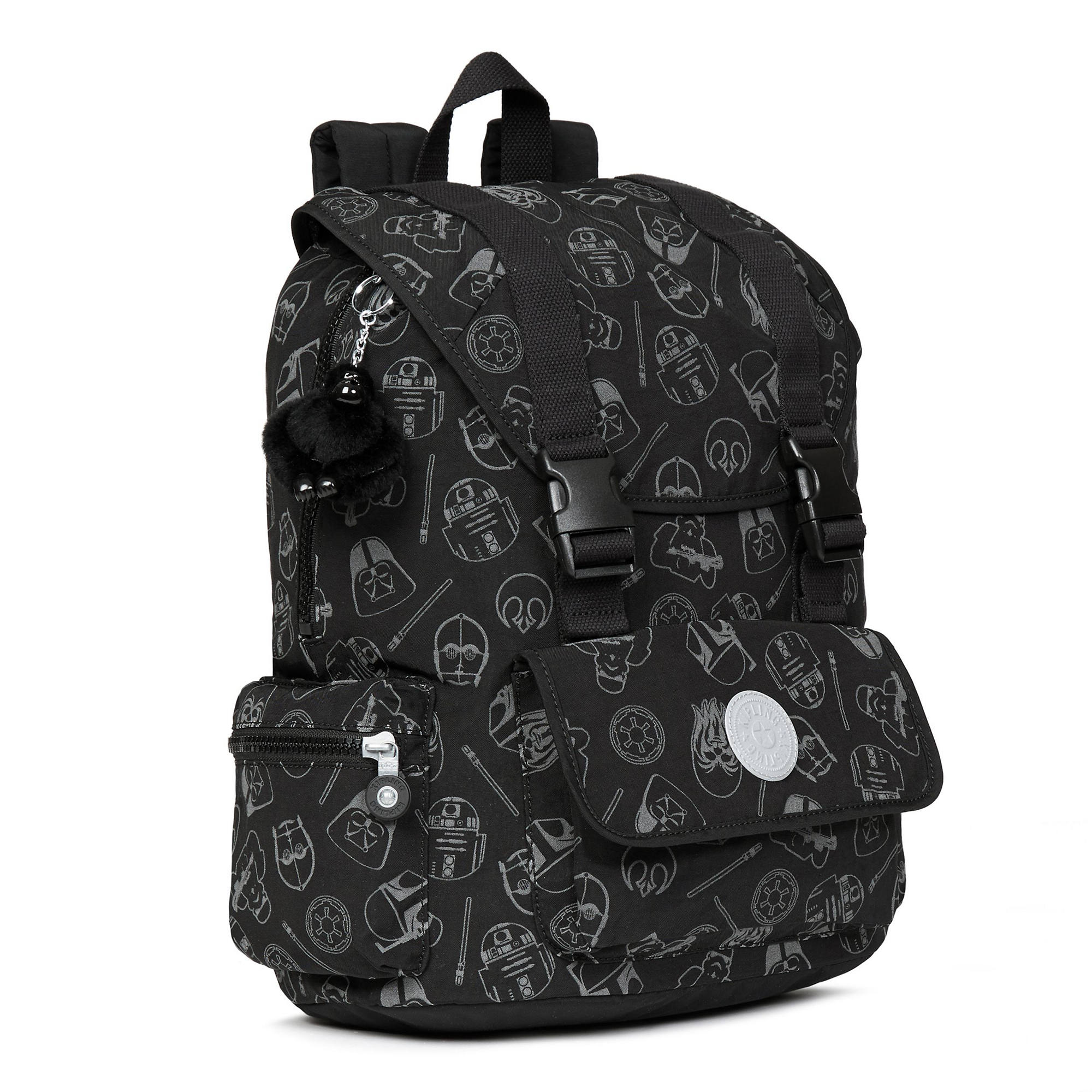 Star Wars Siggy Printed Large Reflective Laptop Backpack Kipling Star Wars Siggy Printed Large Reflective Laptop Backpack Galaxy Far Away