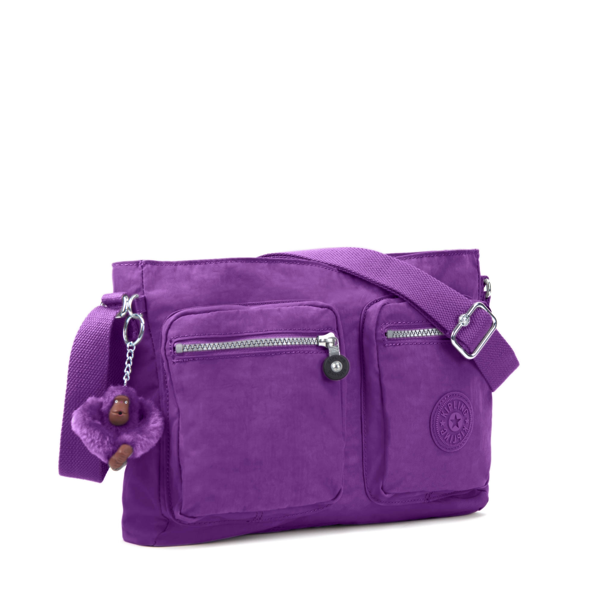Many Pocket Big Crossbody Bags For Women 2018,PURPLE,Russian Federation