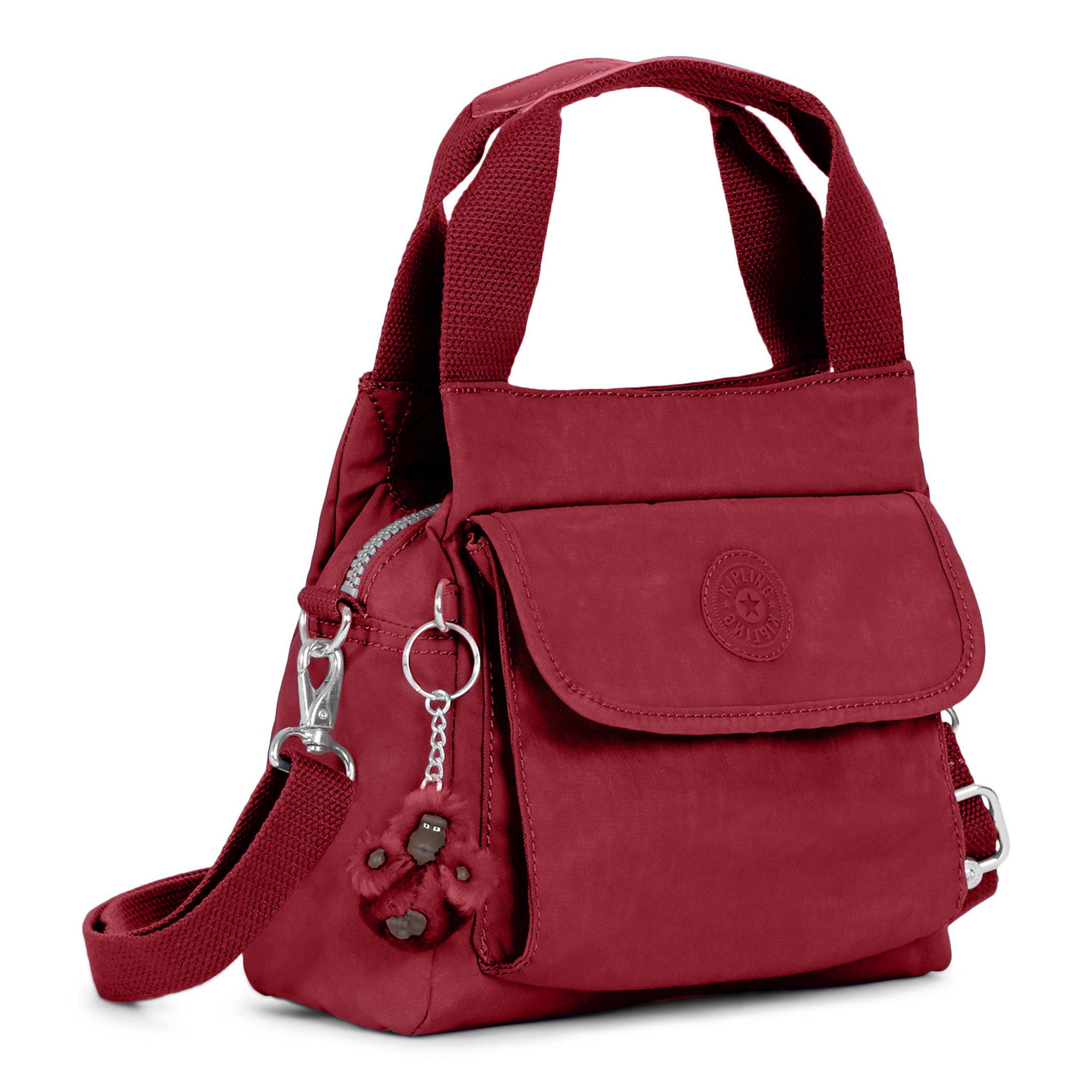 Felix Small Handbag Kipling Felix Small Handbag Brick Red Large