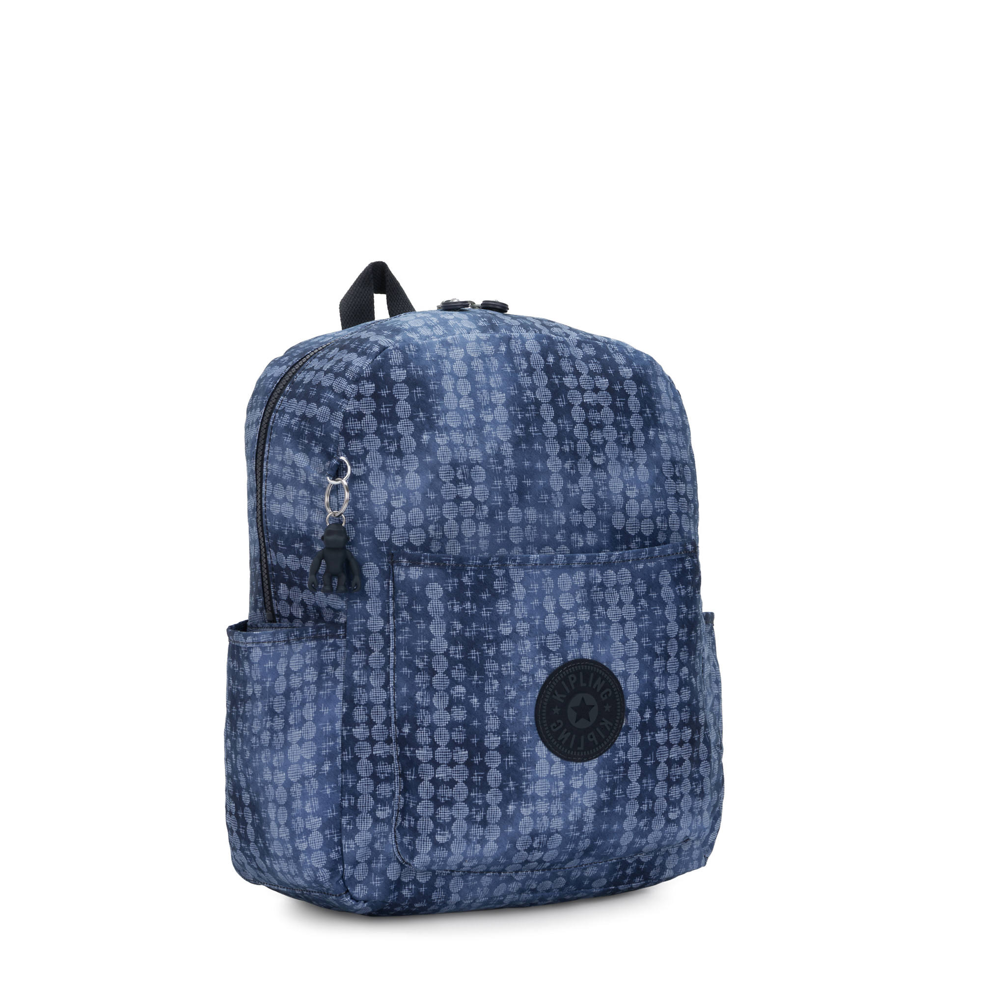 Kipling Bennett Medium Printed Backpack Casual Dot 882256457568 | eBay