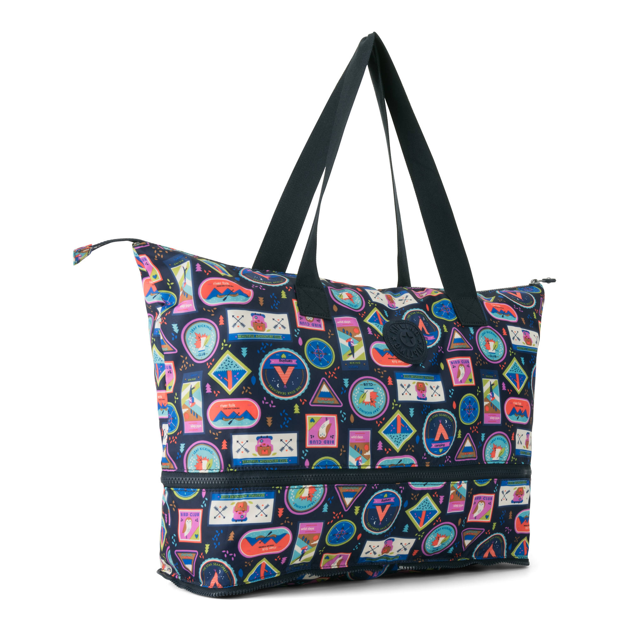 Kipling Imagine Printed Foldable Tote Bag | eBay