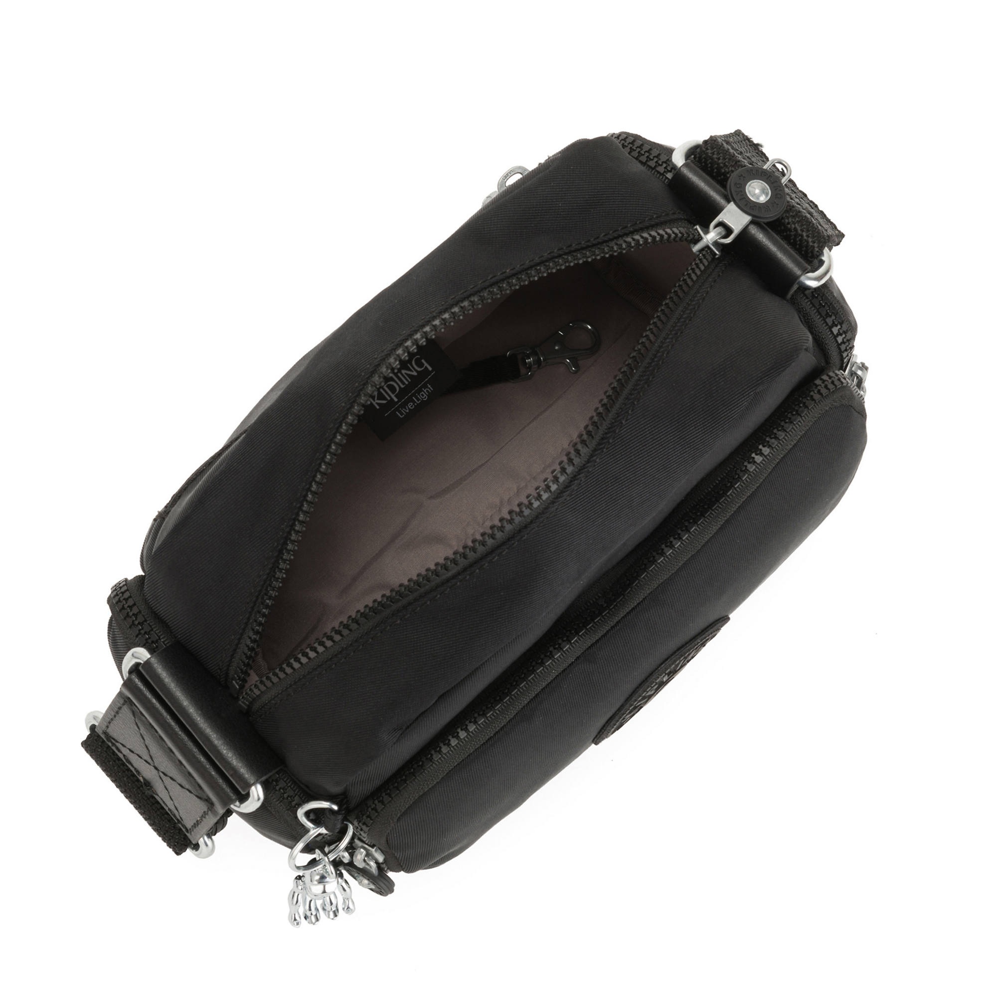 Kipling Jenera Small Crossbody Bag Rich Black O | eBay