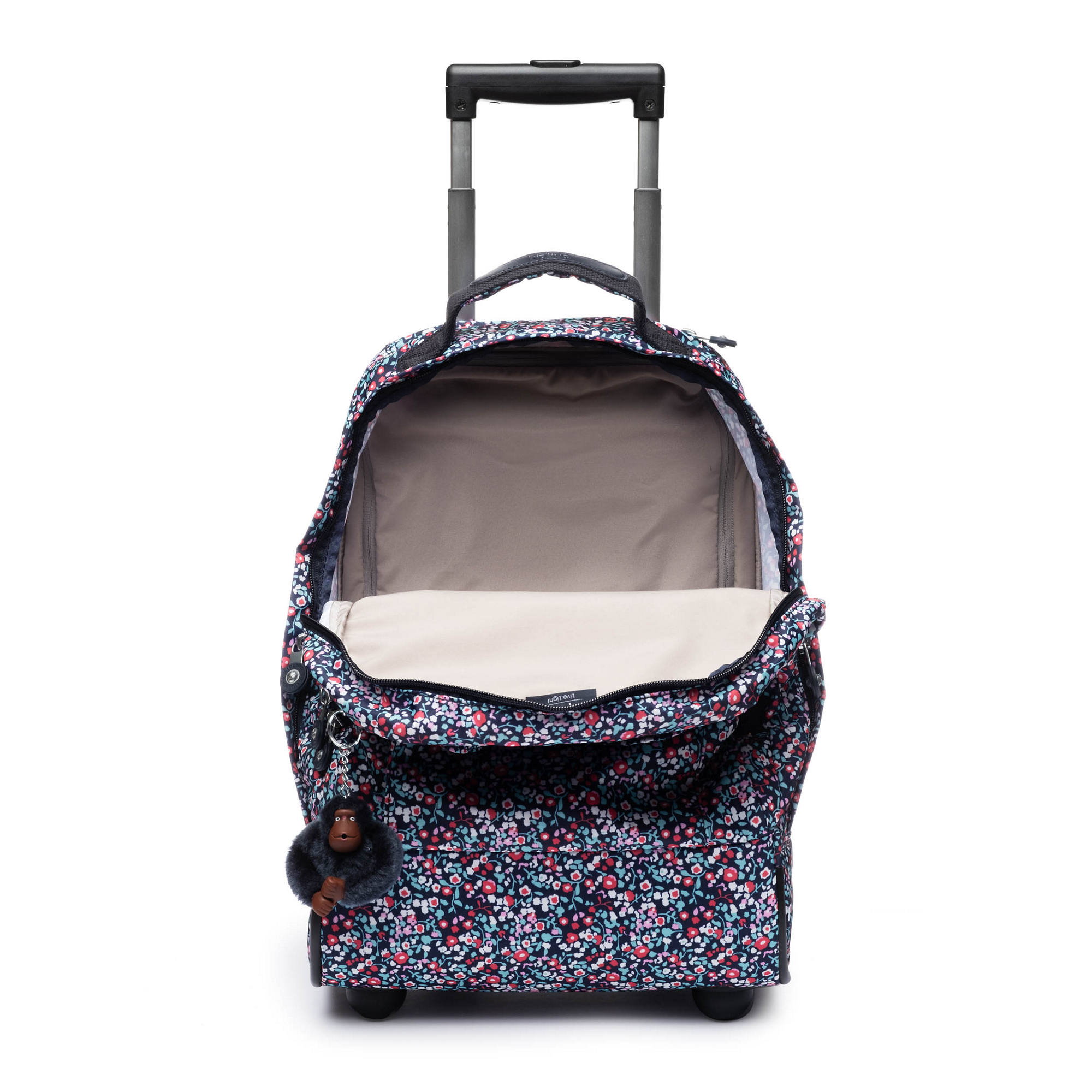 Kipling Sanaa Large Metallic Rolling Backpack eBay