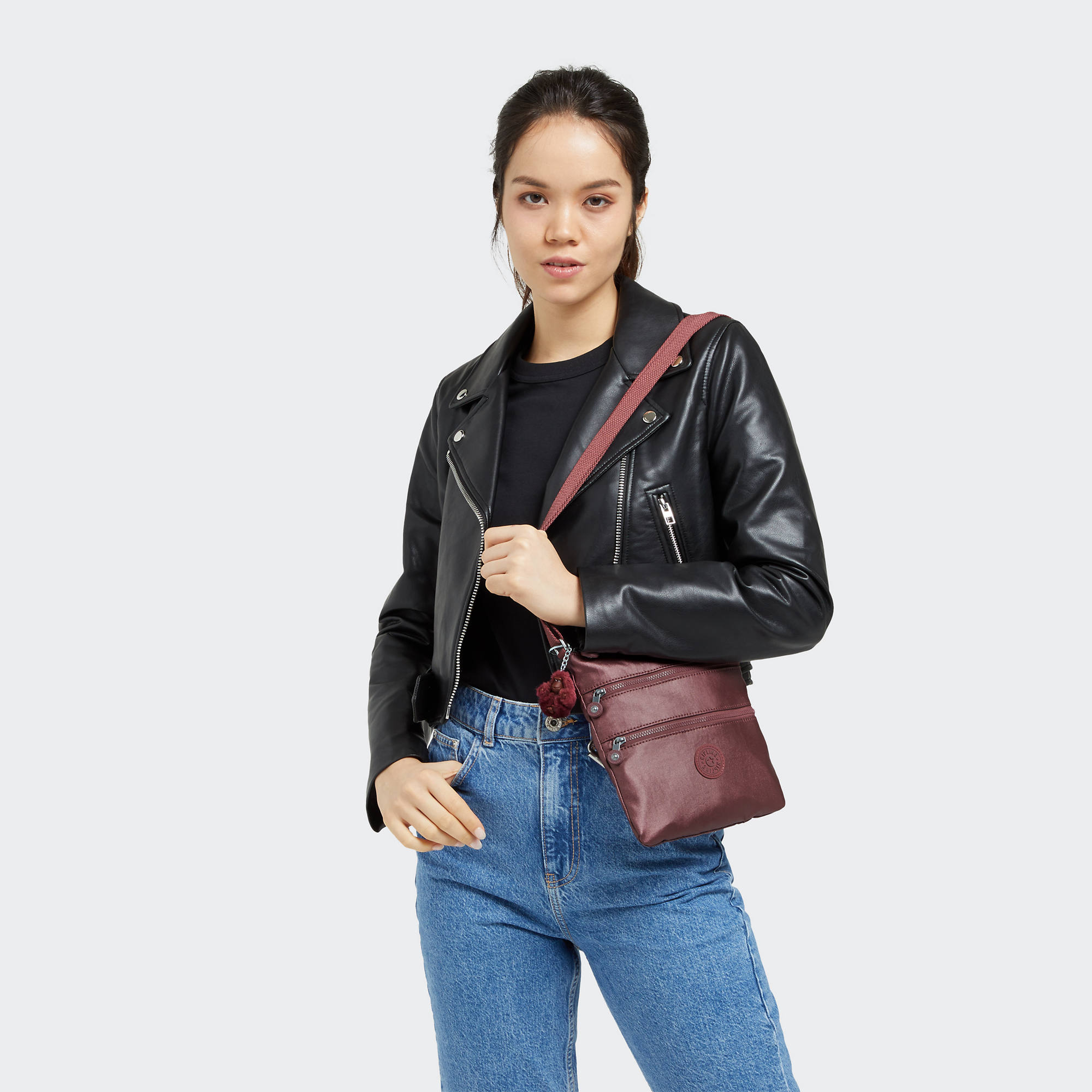 Kipling Women's Keiko Crossbody Mini Bag, Lightweight Adjustable