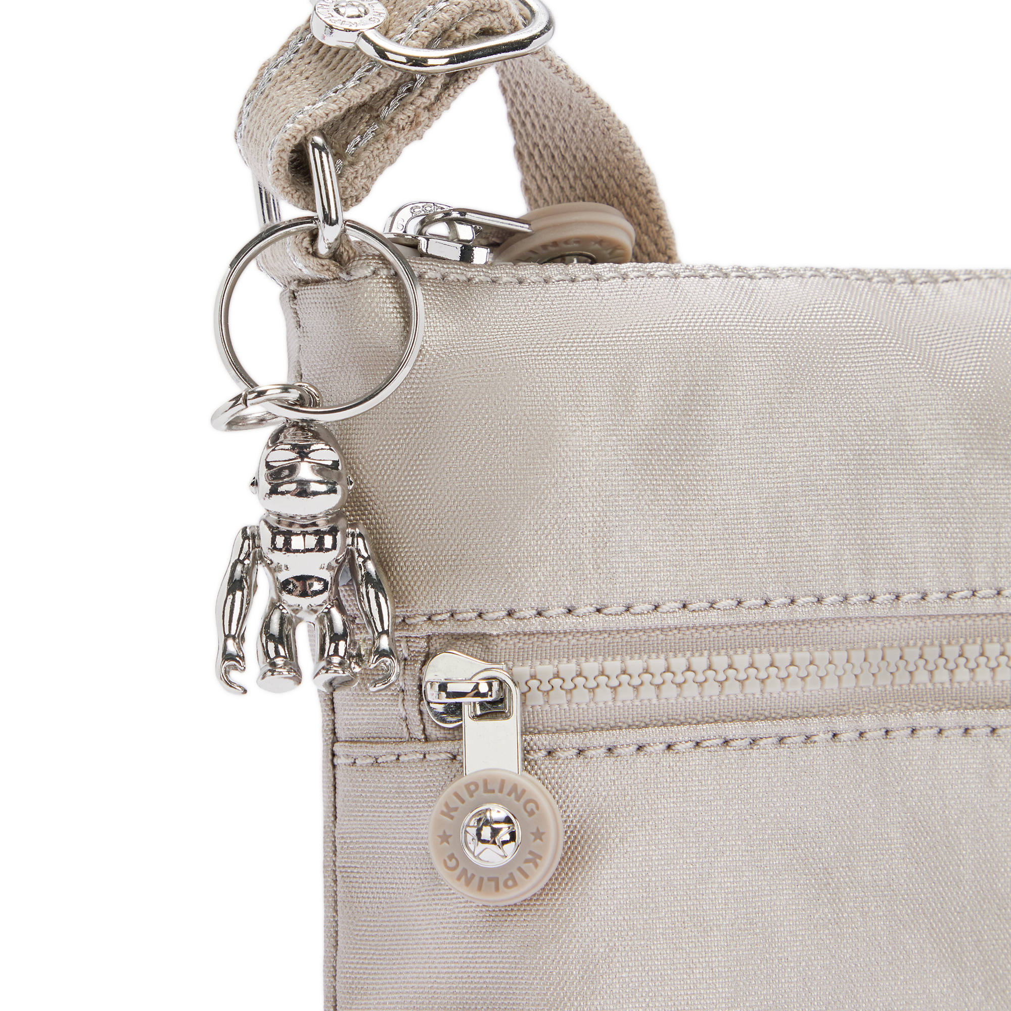 Kipling Keiko Crossbody Metallic Mini Bag Metallic Glow for sale online ...