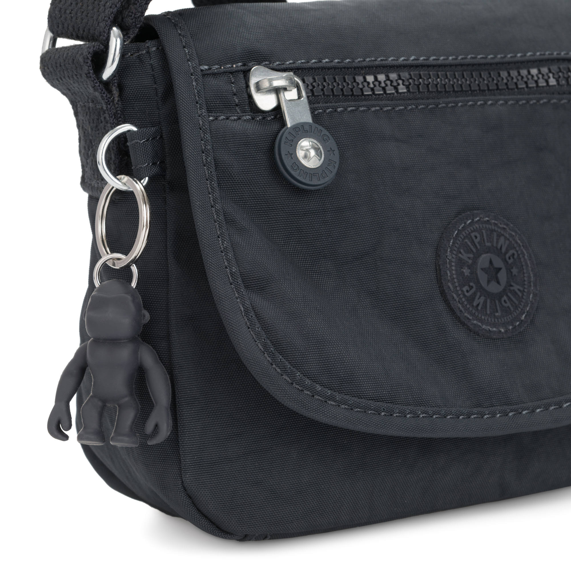 NEW Kipling Sabian Mini Crossbody Bag Black | eBay