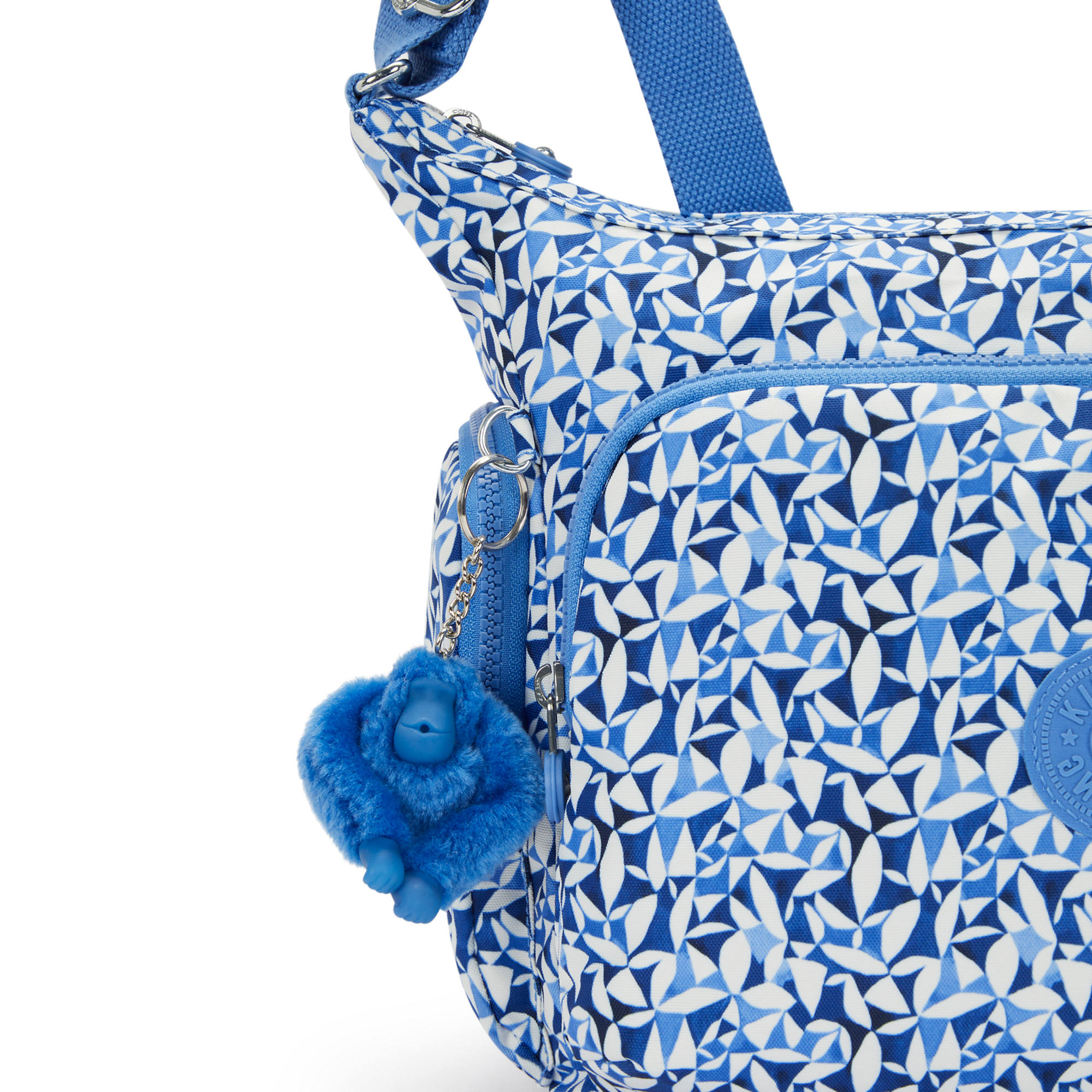 Kipling Gabb Printed Crossbody Bag Crazy Leaves - Picture 7 of 8
