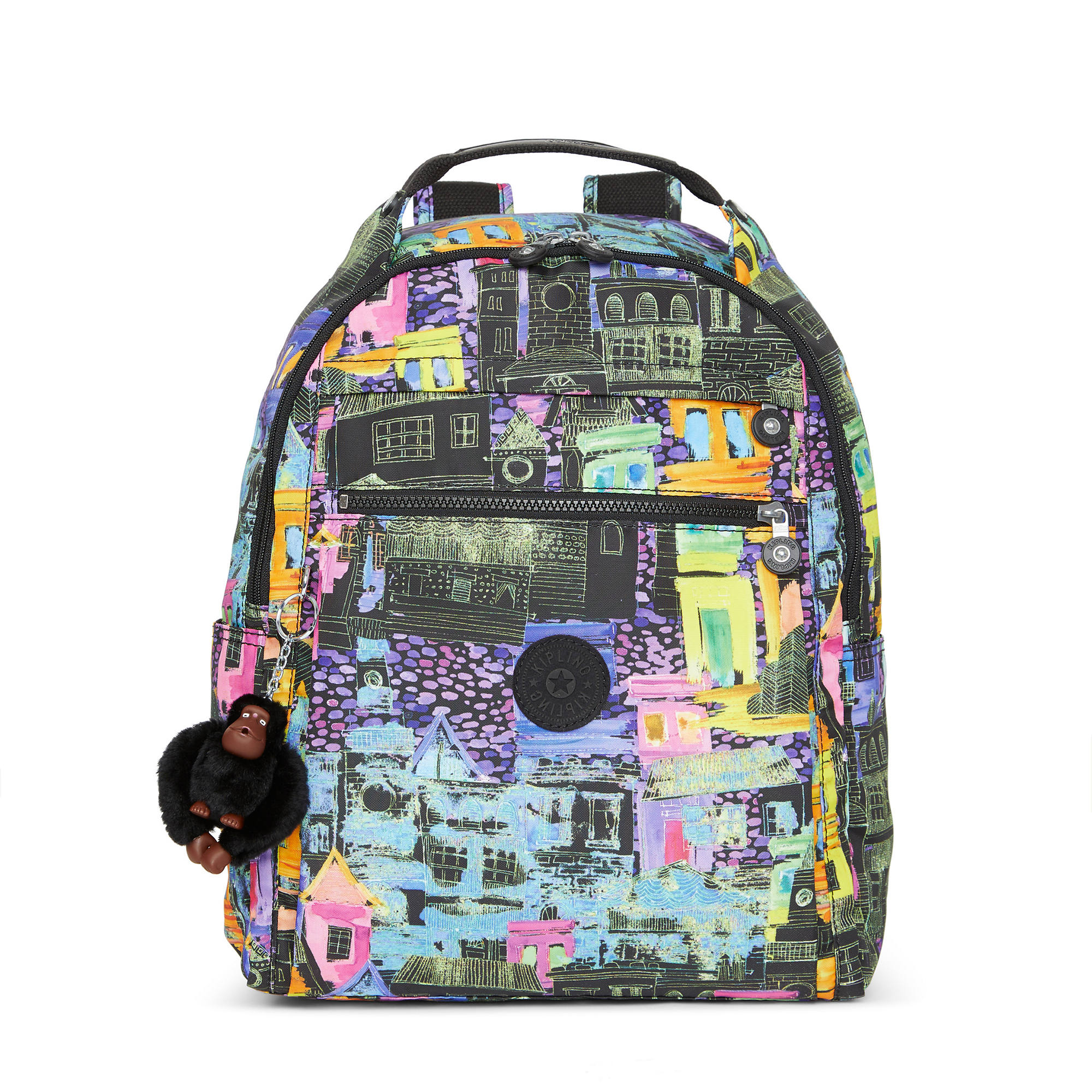 Kipling Micah Printed Medium Laptop Backpack | eBay