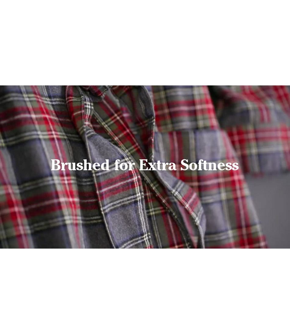 Video: Scotch Pld Flannel Robe