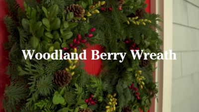 Woodland Berry Christmas Wreath