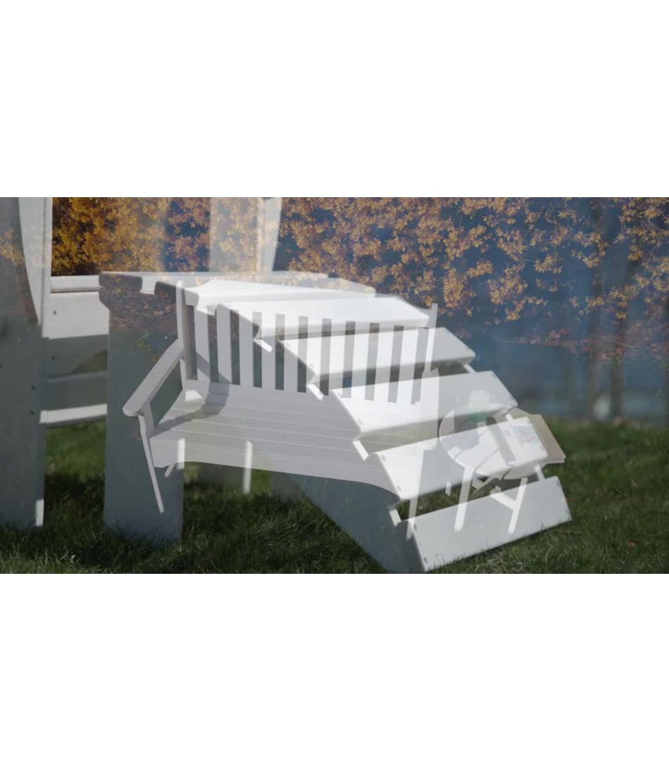 Video: All-Weather Adirondack Chair