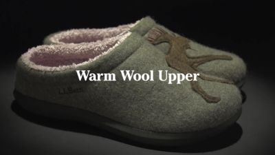 ll bean wool slippers