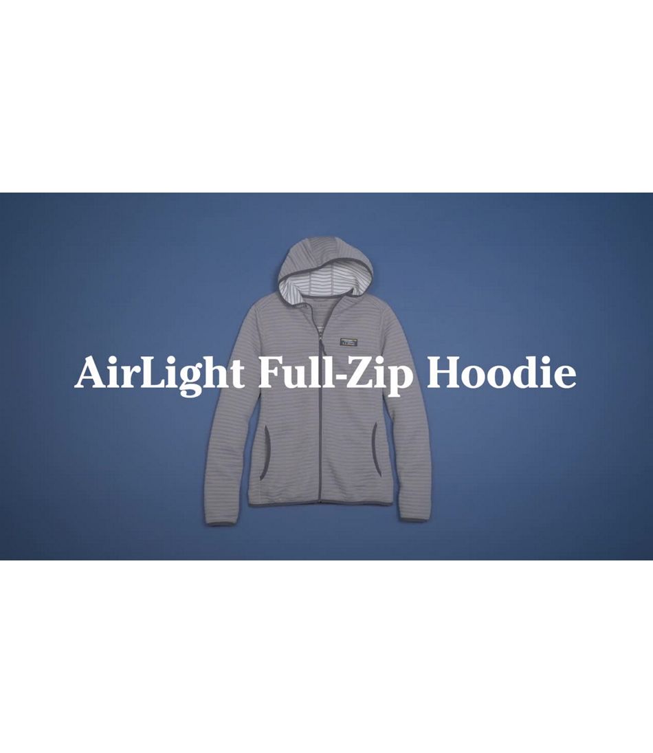 Video: AirLight Knit Full-Zip Hoodie Misses Regular
