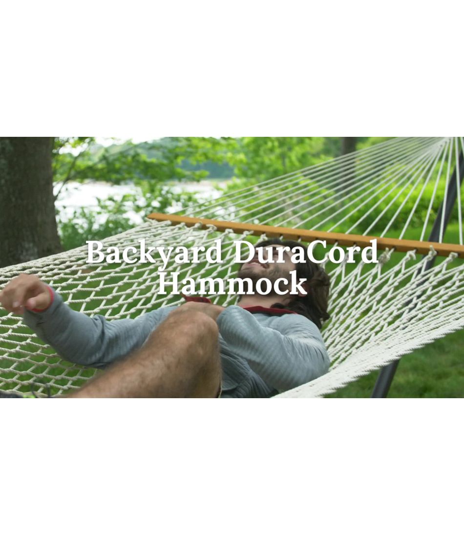 Backyard Duracord Hammock