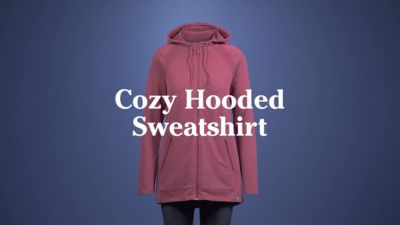 the cozy sweatshirt