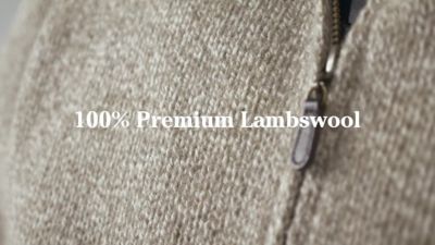 ll bean ragg wool sweater full zip