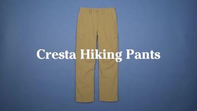 Men's WaterResistant Cresta Hiking Pants, Standard Fit Pants at L.L.Bean