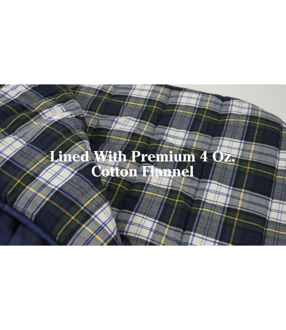 Video: Deluxe Flannel Camp Bag