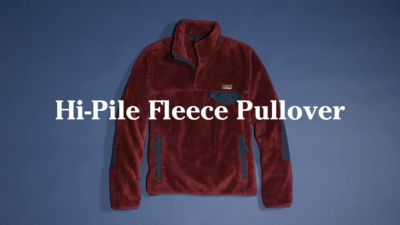Men's L.L.Bean HiPile Fleece Pullover Sweatshirts & Fleece at L.L.Bean