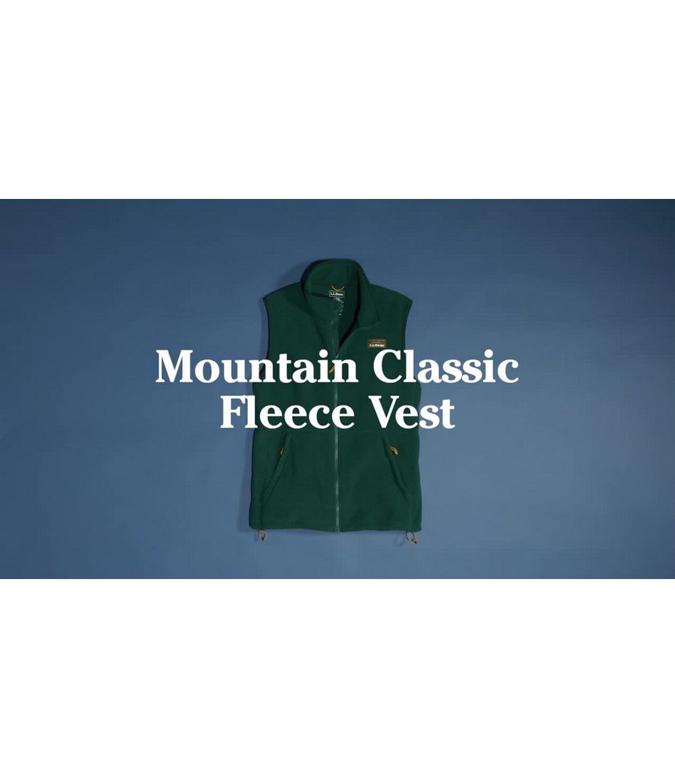 Video: Mountain Classic Fleece Vest Mens