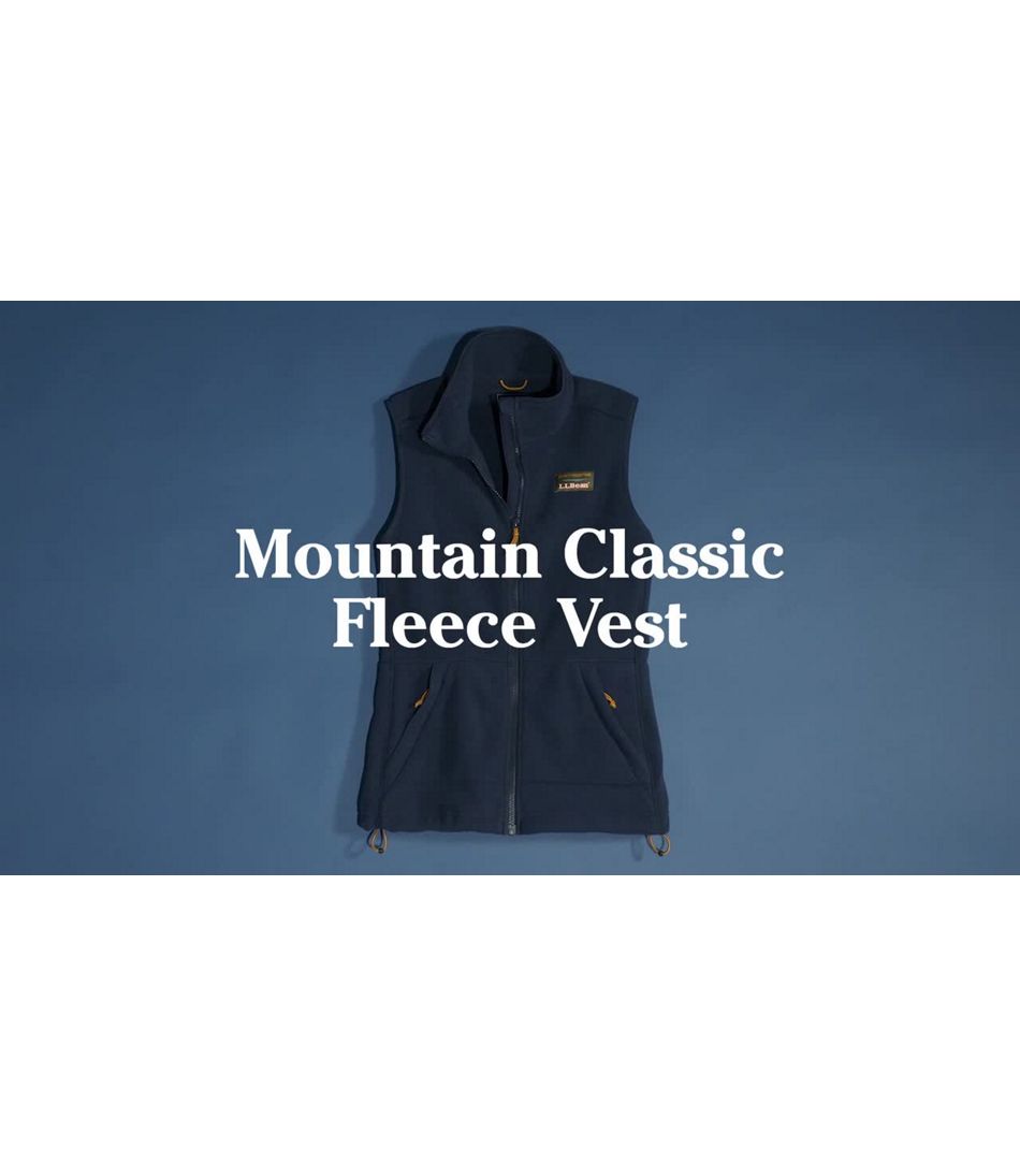 Video: Mountain Classic Fleece Vest Ws