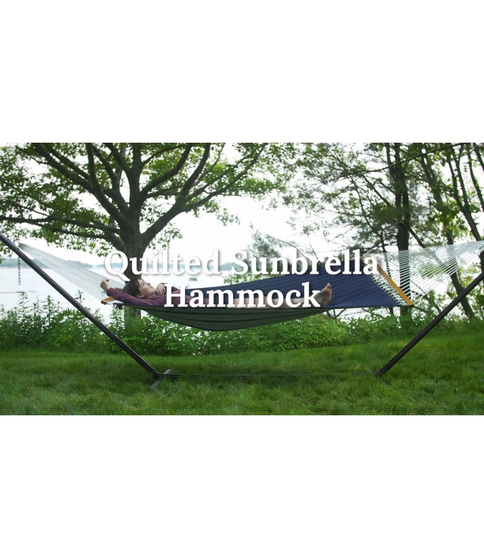 Video: Quilted Sunbrella Hammock