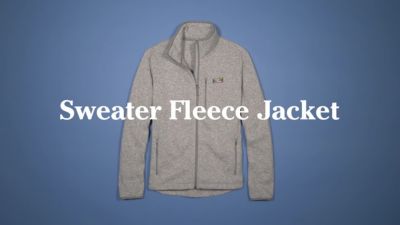 ll bean men's sweater fleece