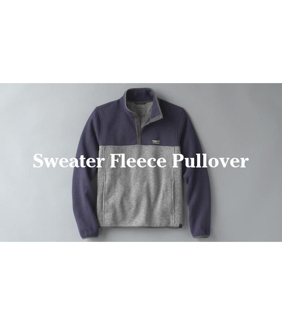 Video: Beans Sweater Fleece Pullover Mens