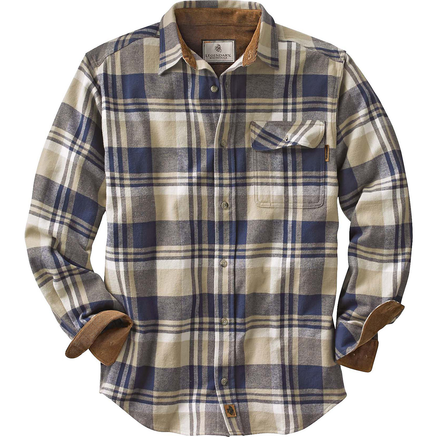 Legendary Whitetails Men's Buck Camp Flannel Shirt | eBay