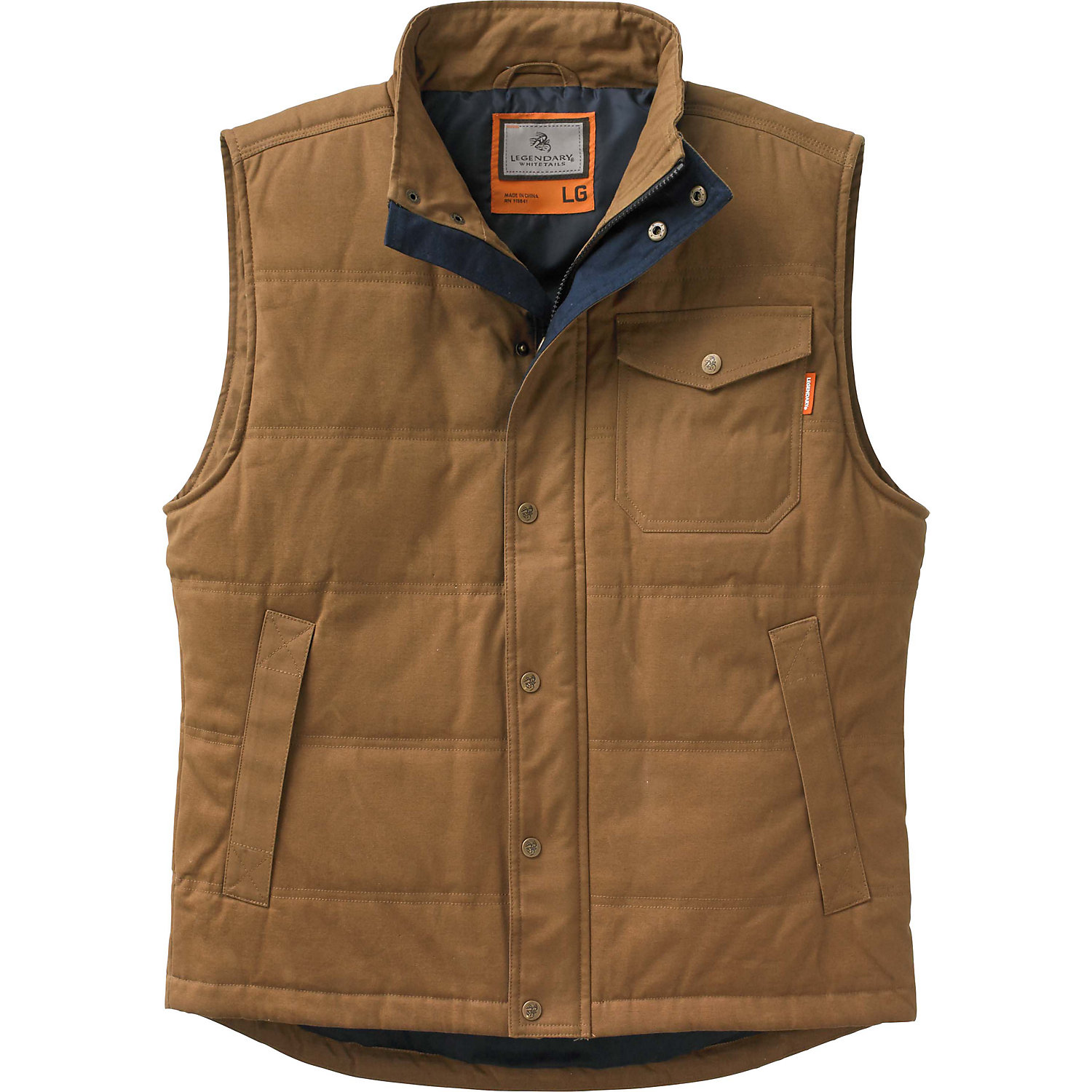 Legendary Whitetails Men's Bison Canvas Vest | eBay