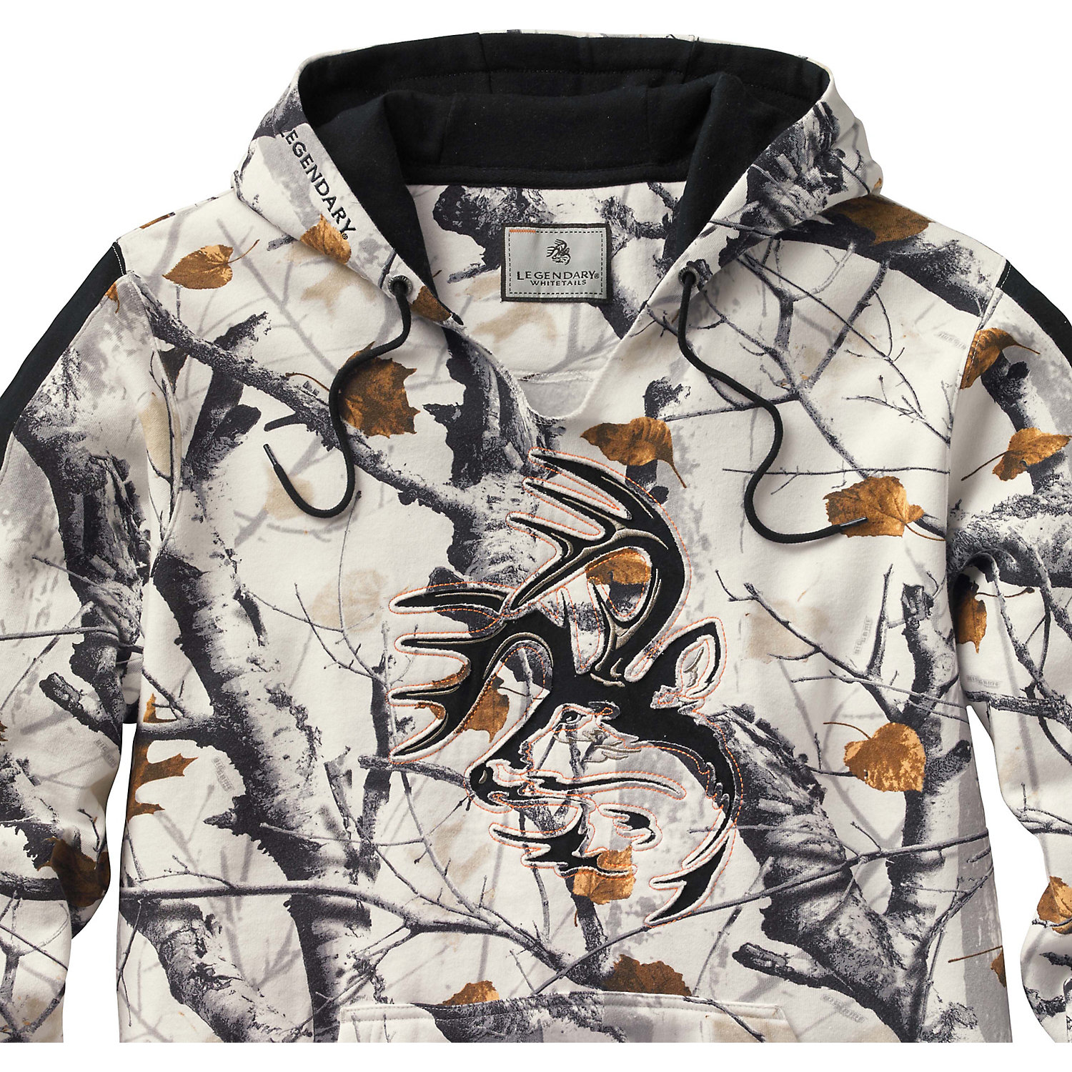 Legendary Whitetails Men's Big Game Snow Camo Outfitter Hoodie | eBay