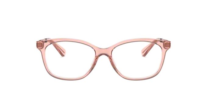 MK4035 AMBROSINE: Shop Michael Kors Clear/White Rectangle Eyeglasses at ...
