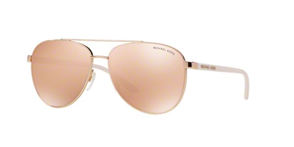 MK5007 59 HVAR: Shop Michael Kors Pink/Purple Pilot Sunglasses at ...