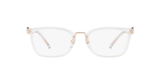 MK4054 CAPTIVA: Shop Michael Kors Clear/White Rectangle Eyeglasses at ...