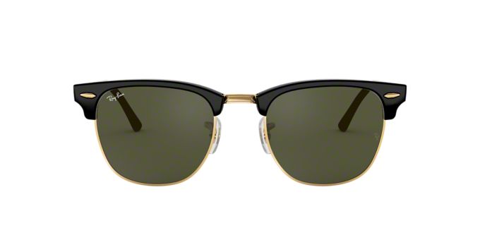 RB3016 51 CLUBMASTER: Shop Ray-Ban Square Sunglasses at LensCrafters