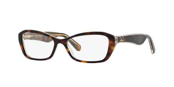 DG3168: Shop Dolce and Gabbana Tortoise Butterfly Eyeglasses at ...