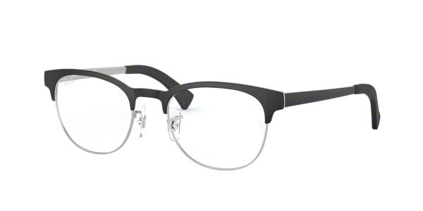 RX6317: Shop Ray-Ban Black Round Eyeglasses at LensCrafters