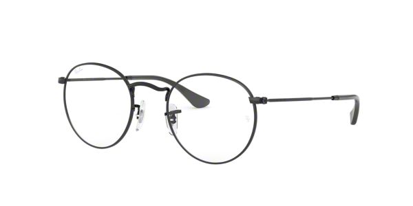 RX3447V: Shop Ray-Ban Black Round Eyeglasses at LensCrafters